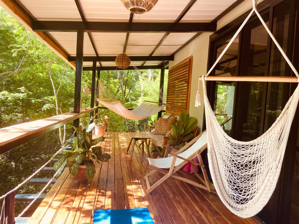 Вилла Nosotros Playa Maderas - Surf House & Casitas Экстерьер фото