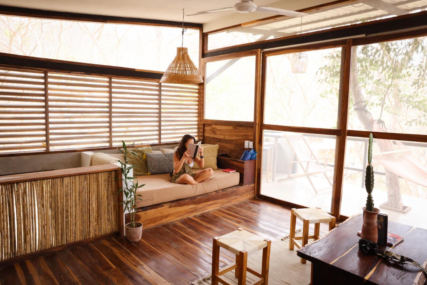 Вилла Nosotros Playa Maderas - Surf House & Casitas Экстерьер фото