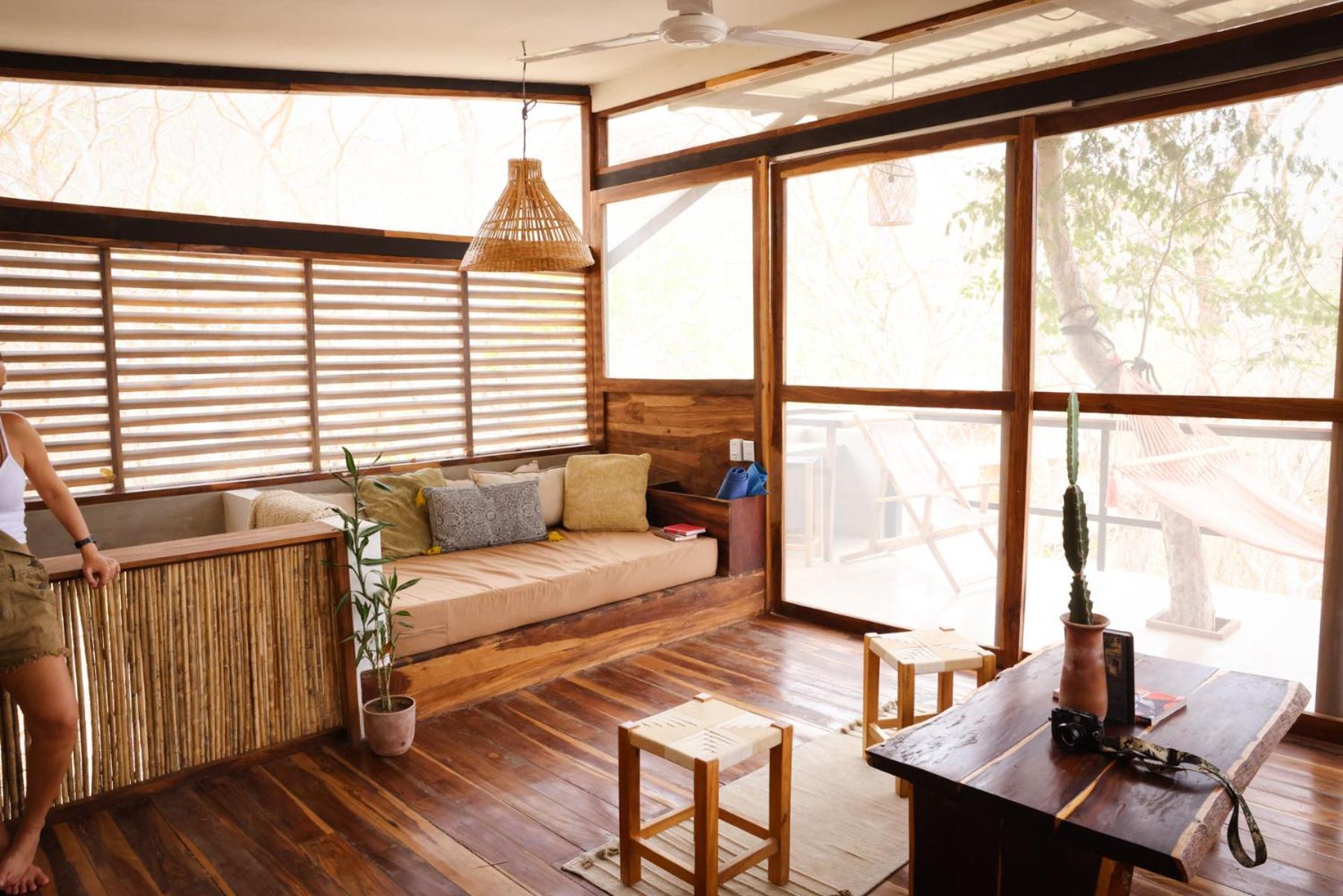 Вилла Nosotros Playa Maderas - Surf House & Casitas Экстерьер фото